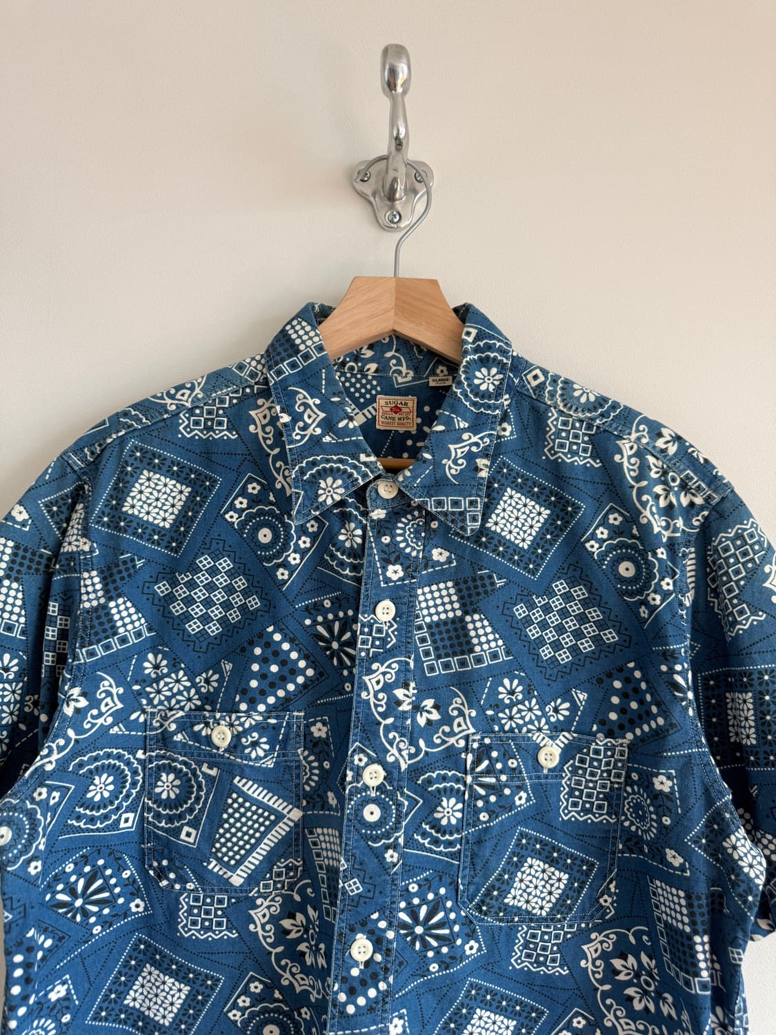 슈가케인(SUGAR CANE) 반팔 셔츠(JAPAN) 상품이미지2