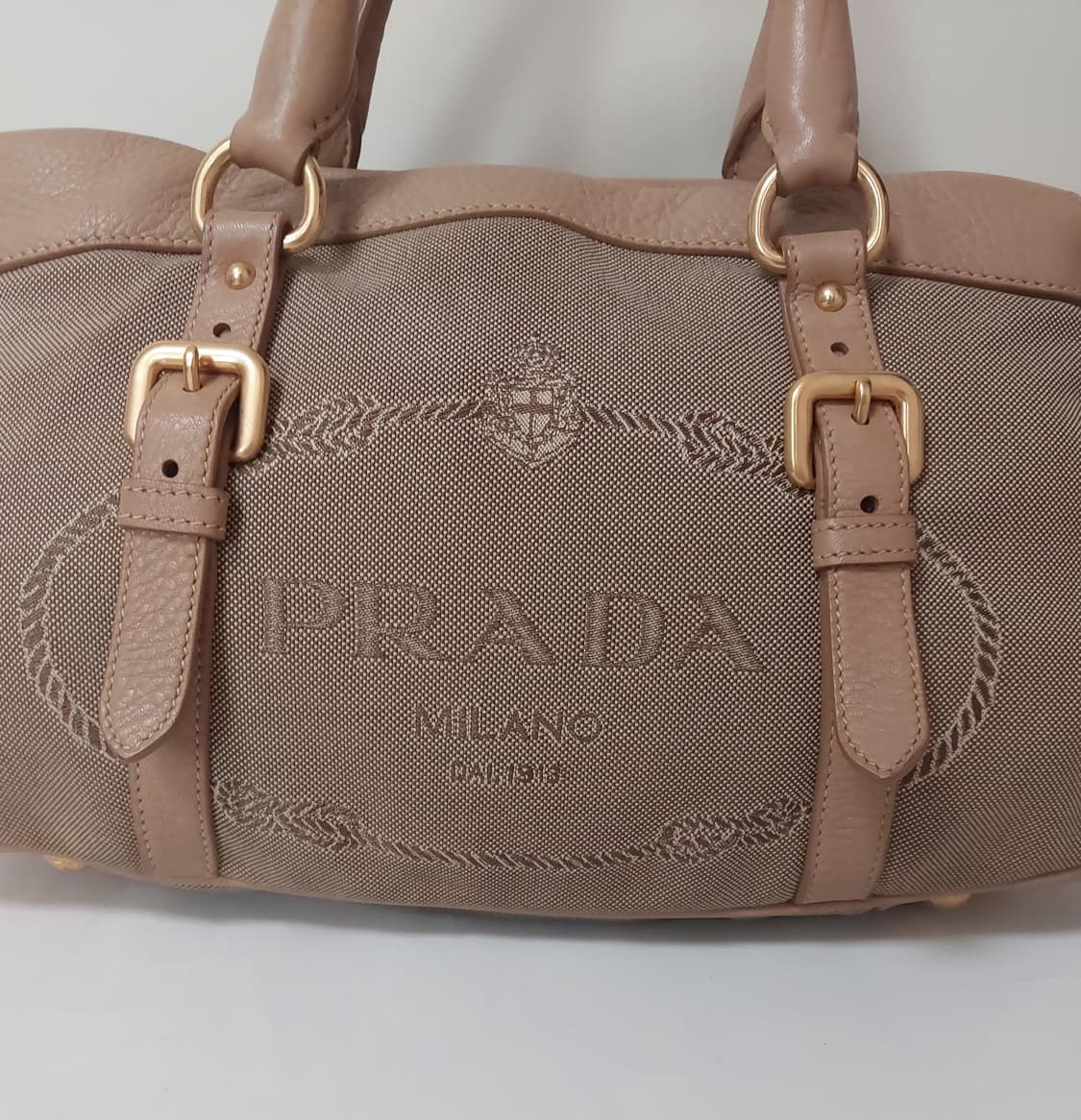 [정품] 프라다 자카드 캔버스 로고 투웨이백 상품이미지2