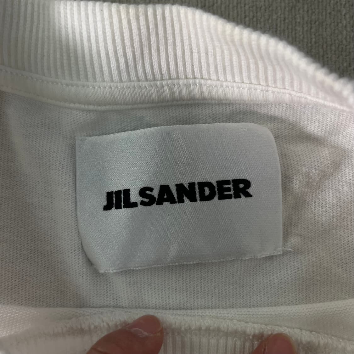 105 질샌더 빅로고 반팔 티셔츠 상품이미지3