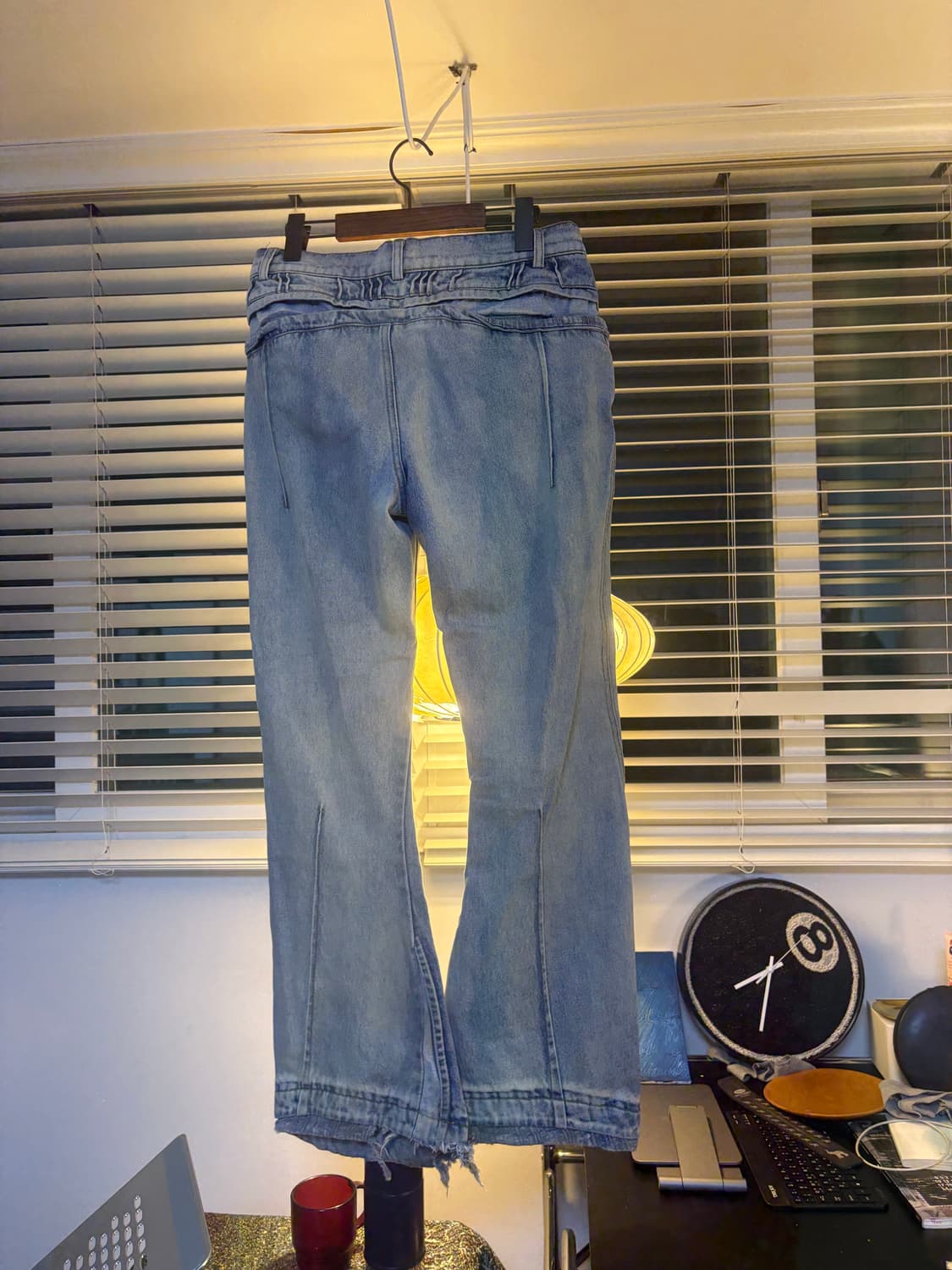 Xlim ep7 women trousers blue  상품이미지3