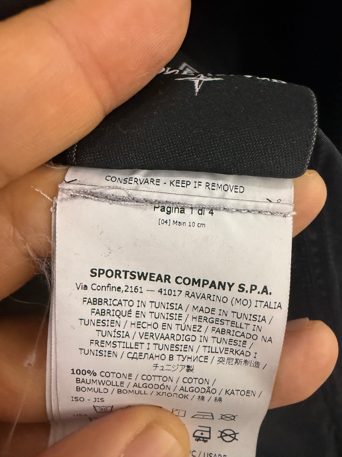 스톤아일랜드 정품 가먼트다잉 블랙 오버셔츠 자켓 L 상품이미지10