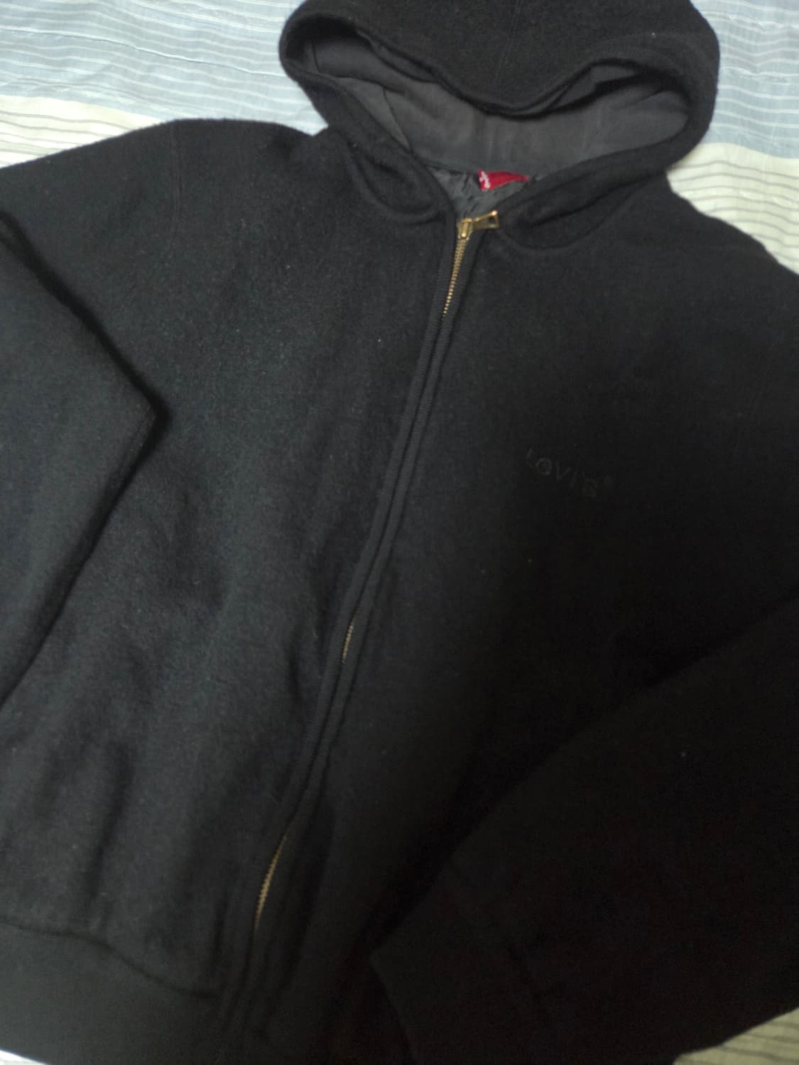 리바이스 울 후드집업 상품이미지1