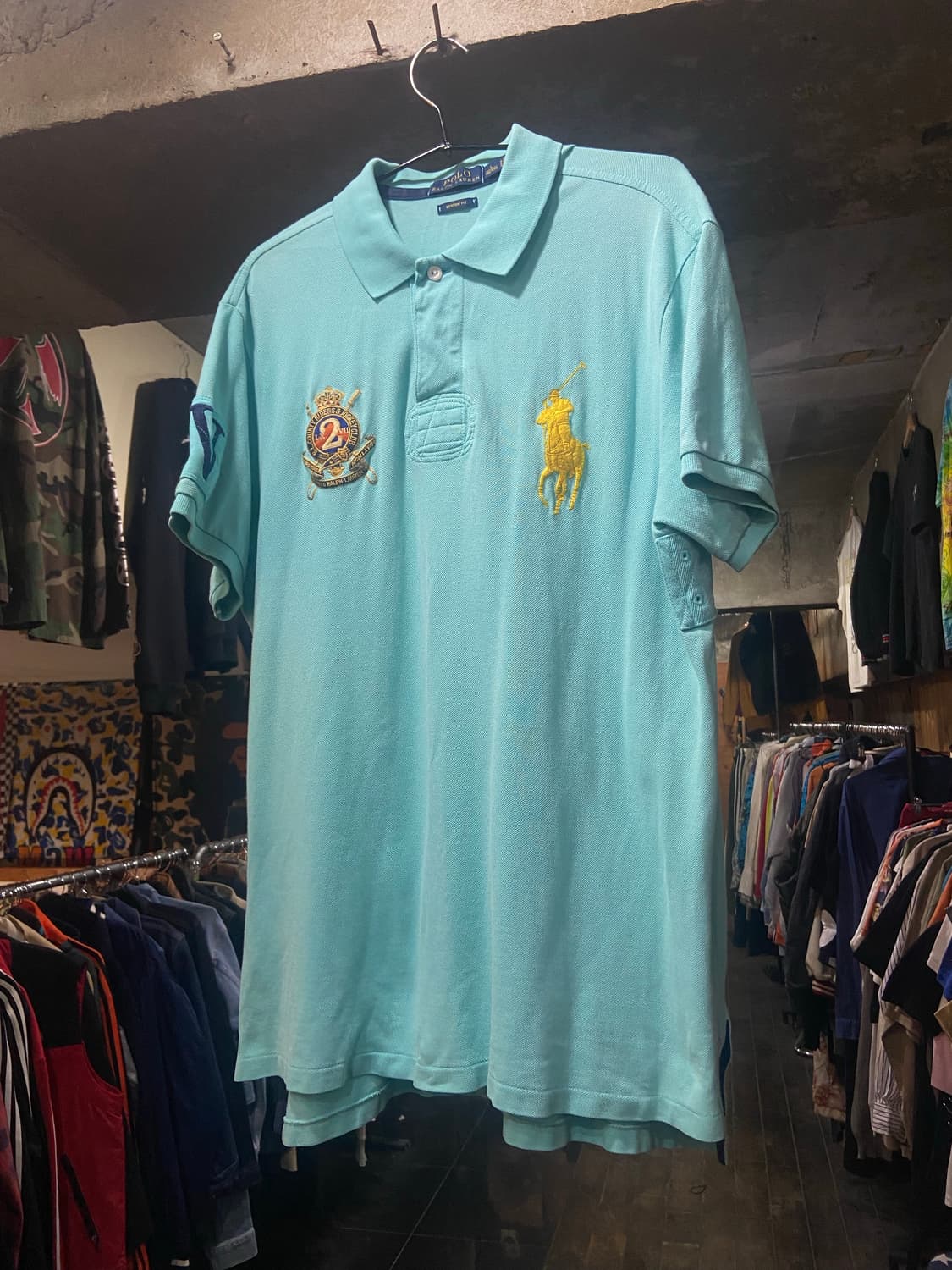 Polo Ralph Lauren 폴로 랄프로렌 컬러 빅포니 PK 카라티 상품이미지1