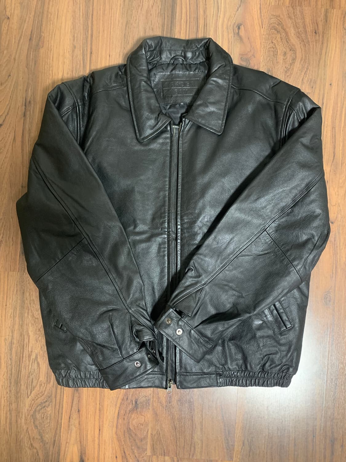 90s 소가죽 싱글자켓 상품이미지1