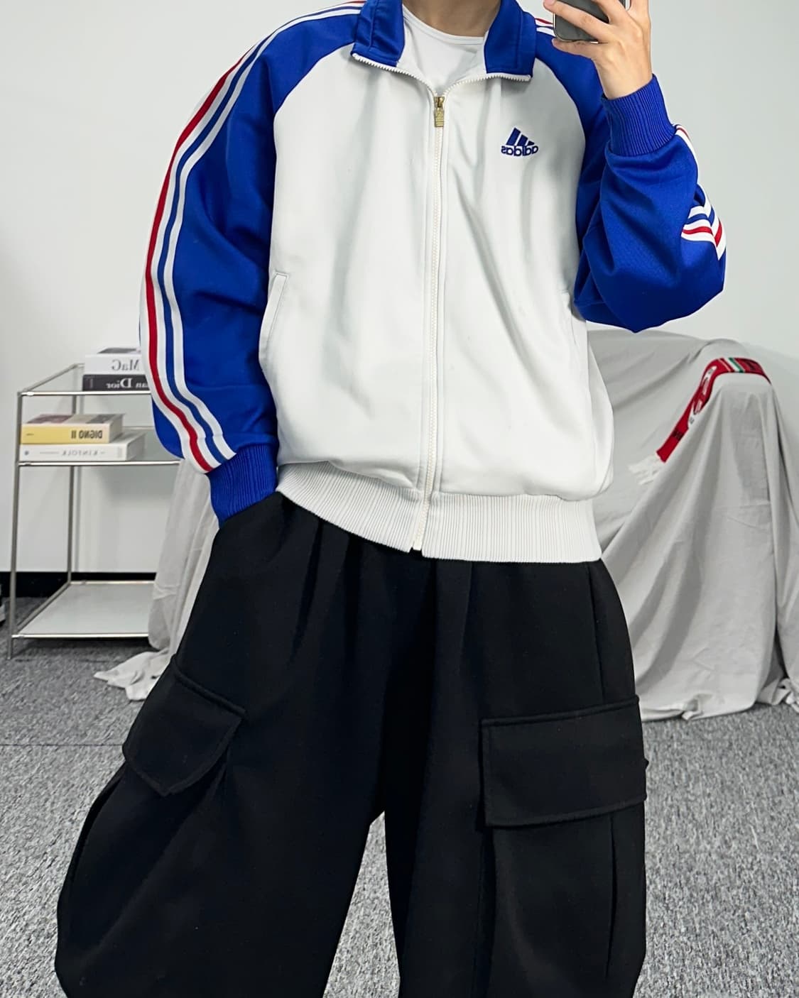 아디다스 데상트 90s 일본판 트랙탑 져지 XL 상품이미지3