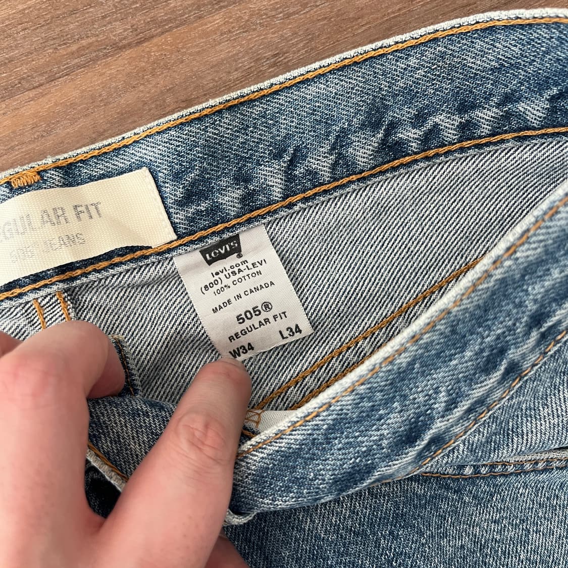 00s 리바이스505 [33/표기34] 상품이미지6