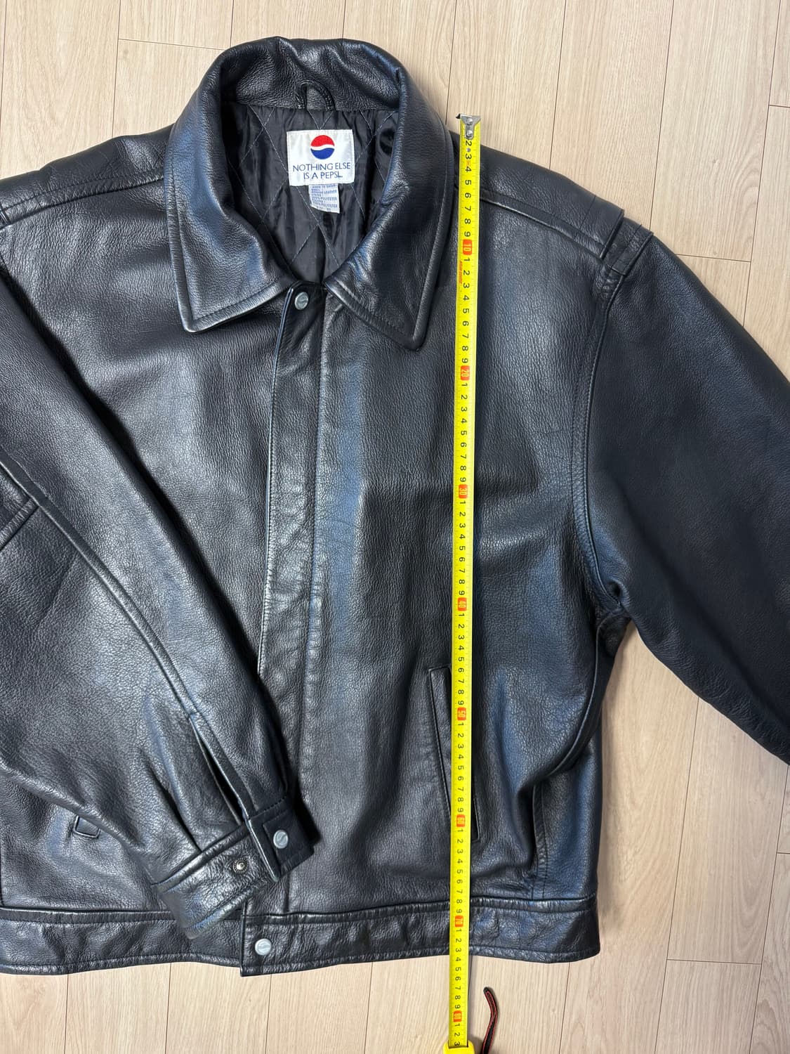 90s 빈티지 레더자켓 가죽 pepsi 상품이미지2