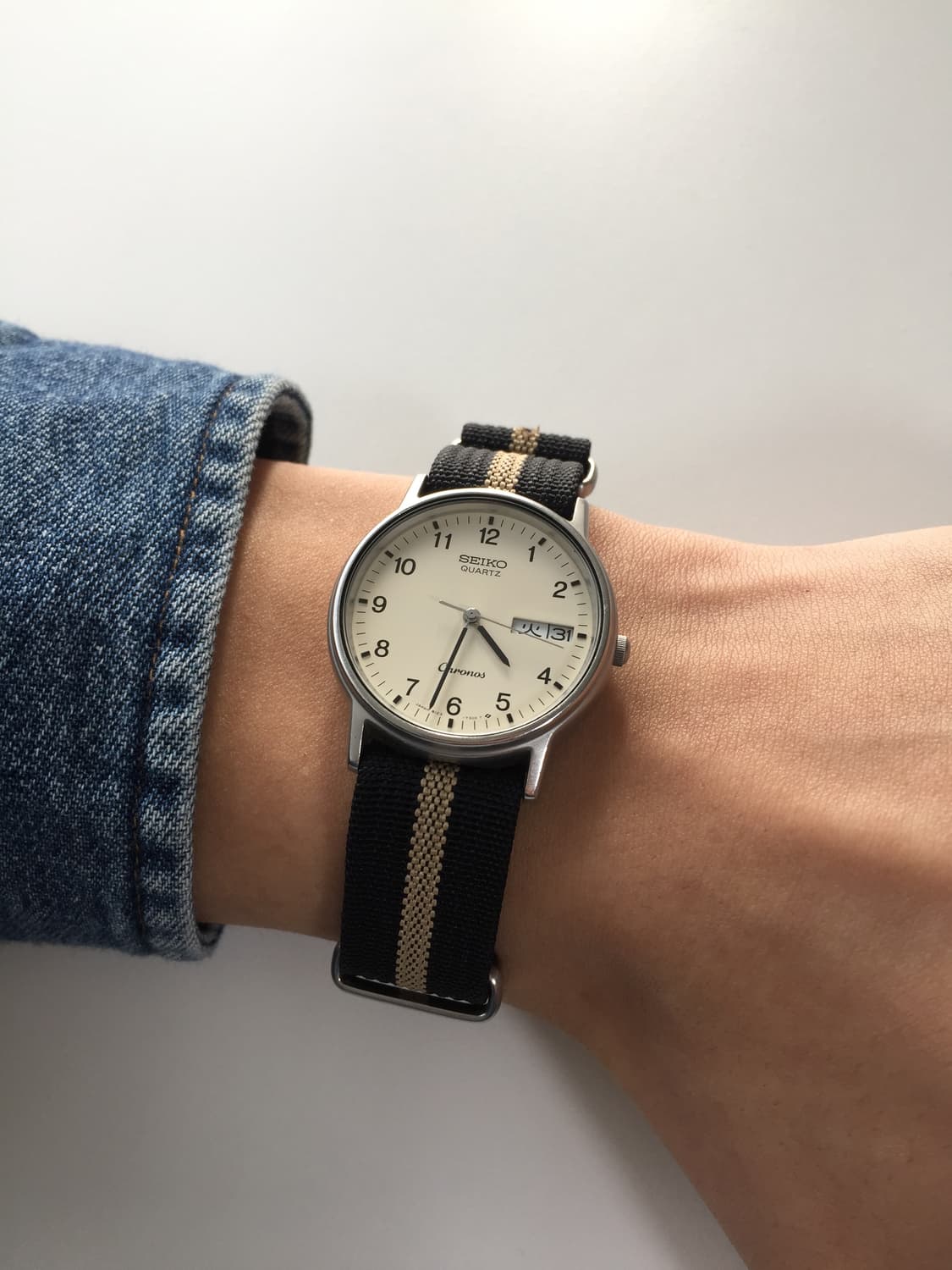 80s seiko chronos field  watch quartz 상품이미지3