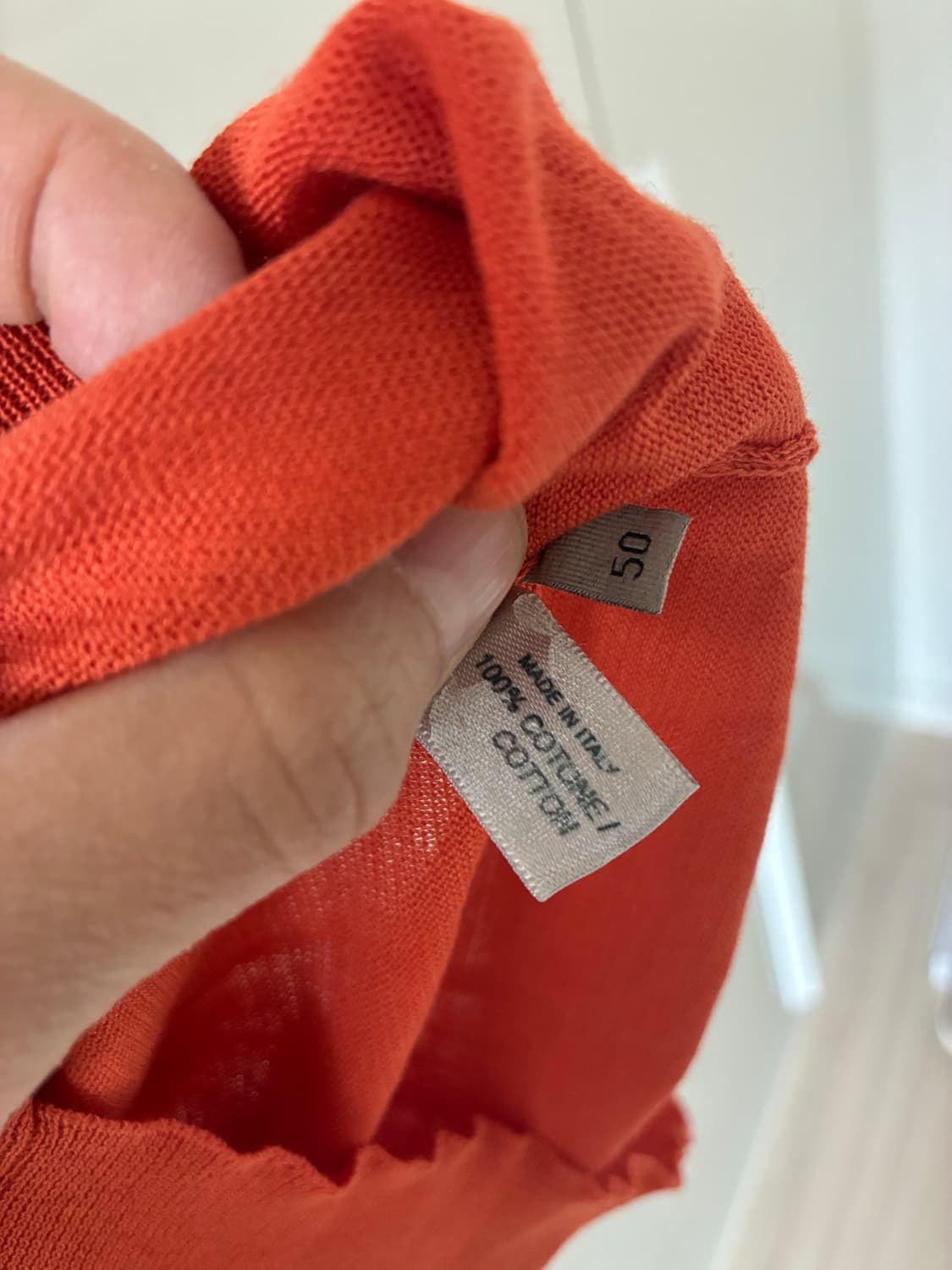 보테가 베네타 오픈 칼라 니트 폴로 / IT 50 상품이미지4