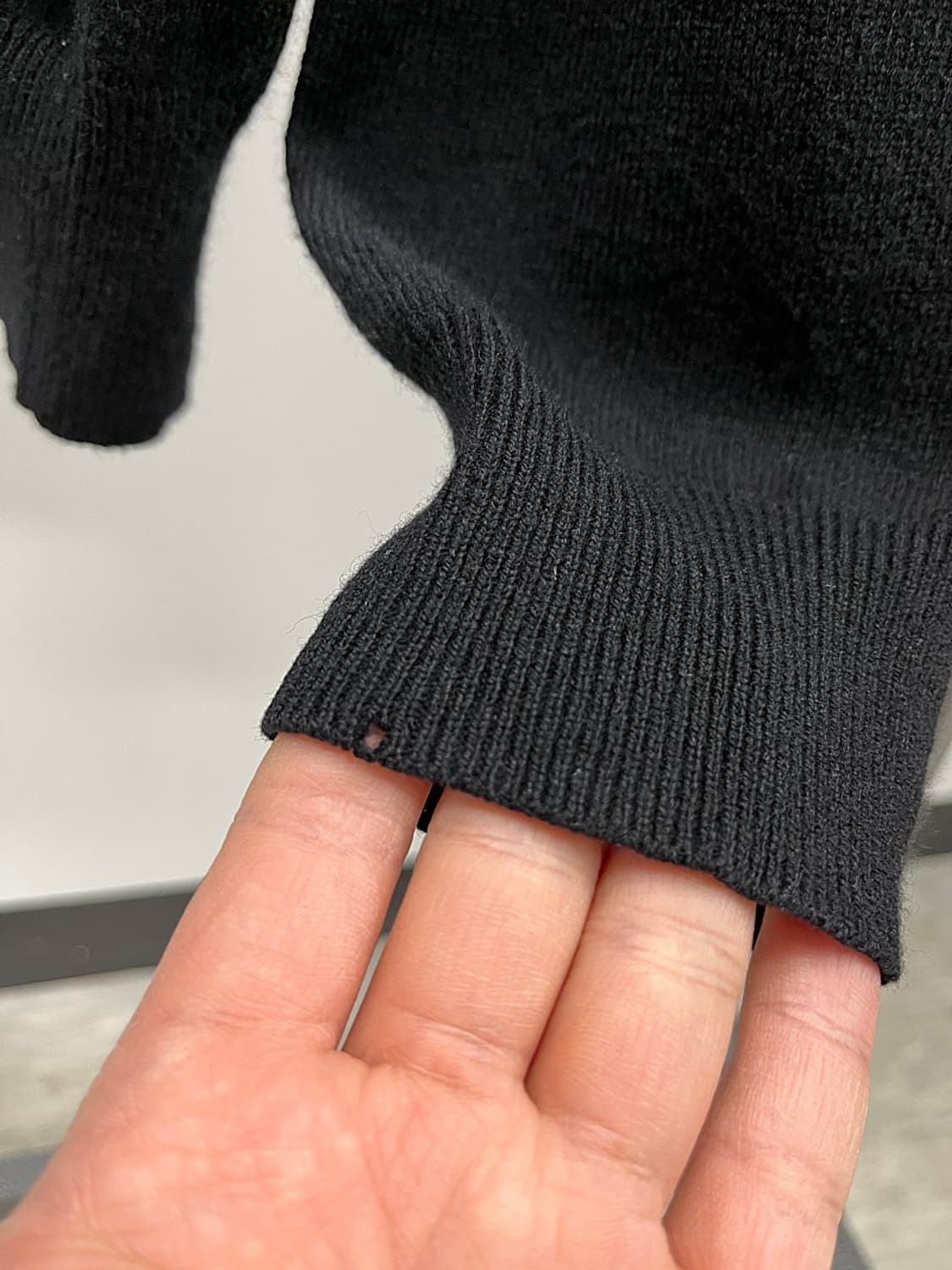 110) 꼼데가르송 화이트와펜 가디건  상품이미지8