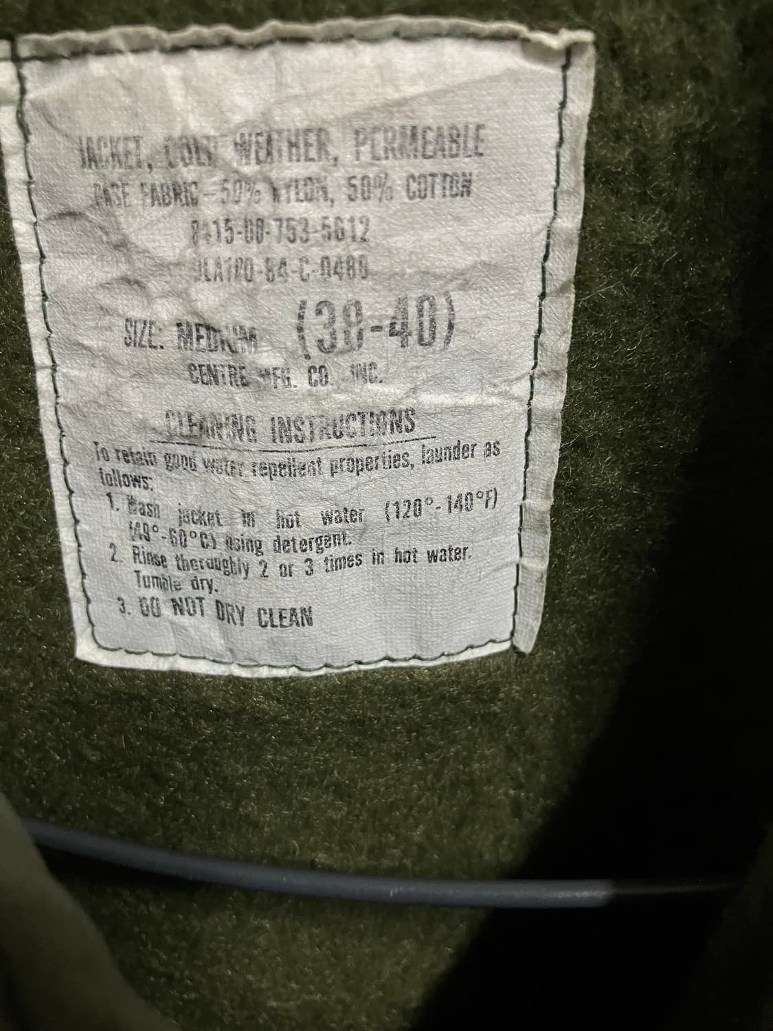 80s 미해군 A-2 덱자켓 상품이미지2