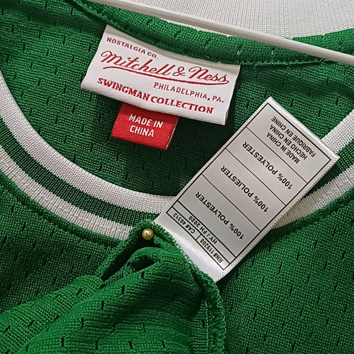 미첼앤네스 셀틱스 BIRD 농구 져지 유니폼 L 거의새것 사랑봉봉 상품이미지3