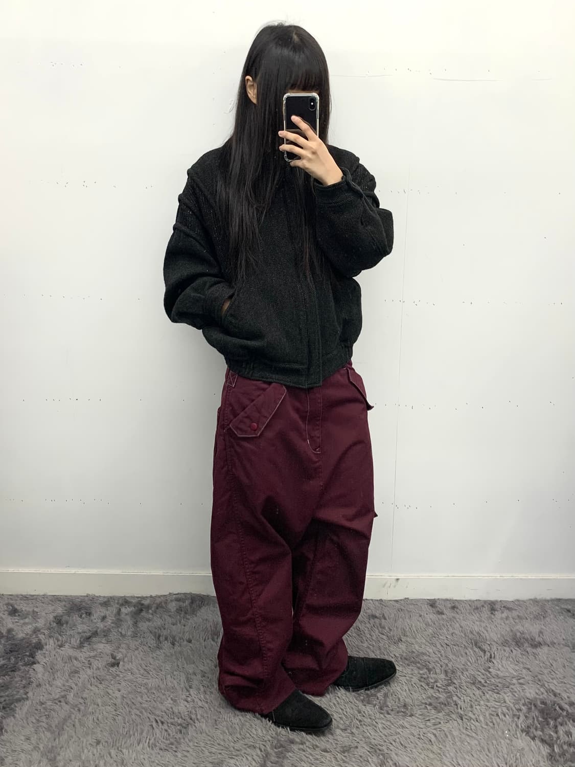 Intermezzo 90s 디테일 봄버 상품이미지1