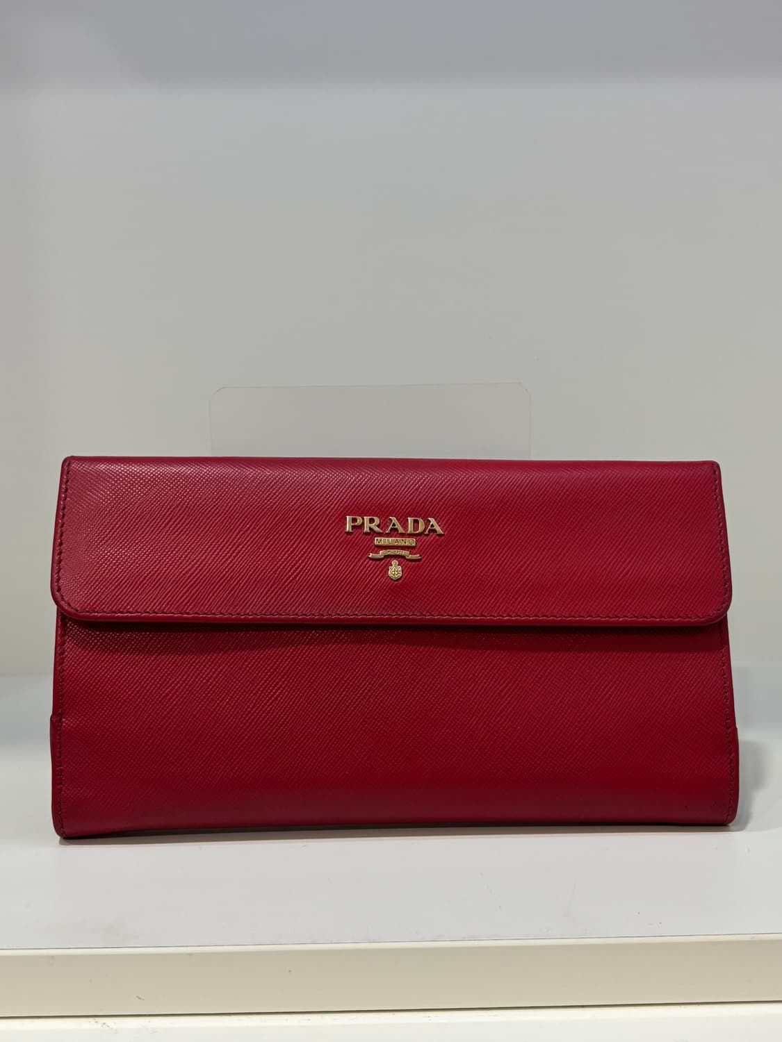 프라다 빨강 장지갑 (수수료X) 상품이미지2