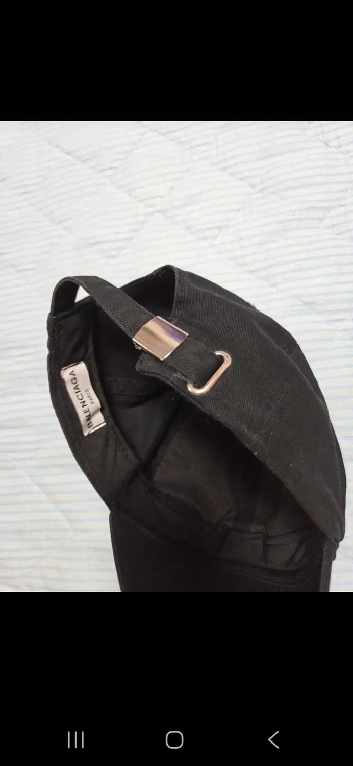 발렌시아가 블랙볼캡 56~58 상품이미지2