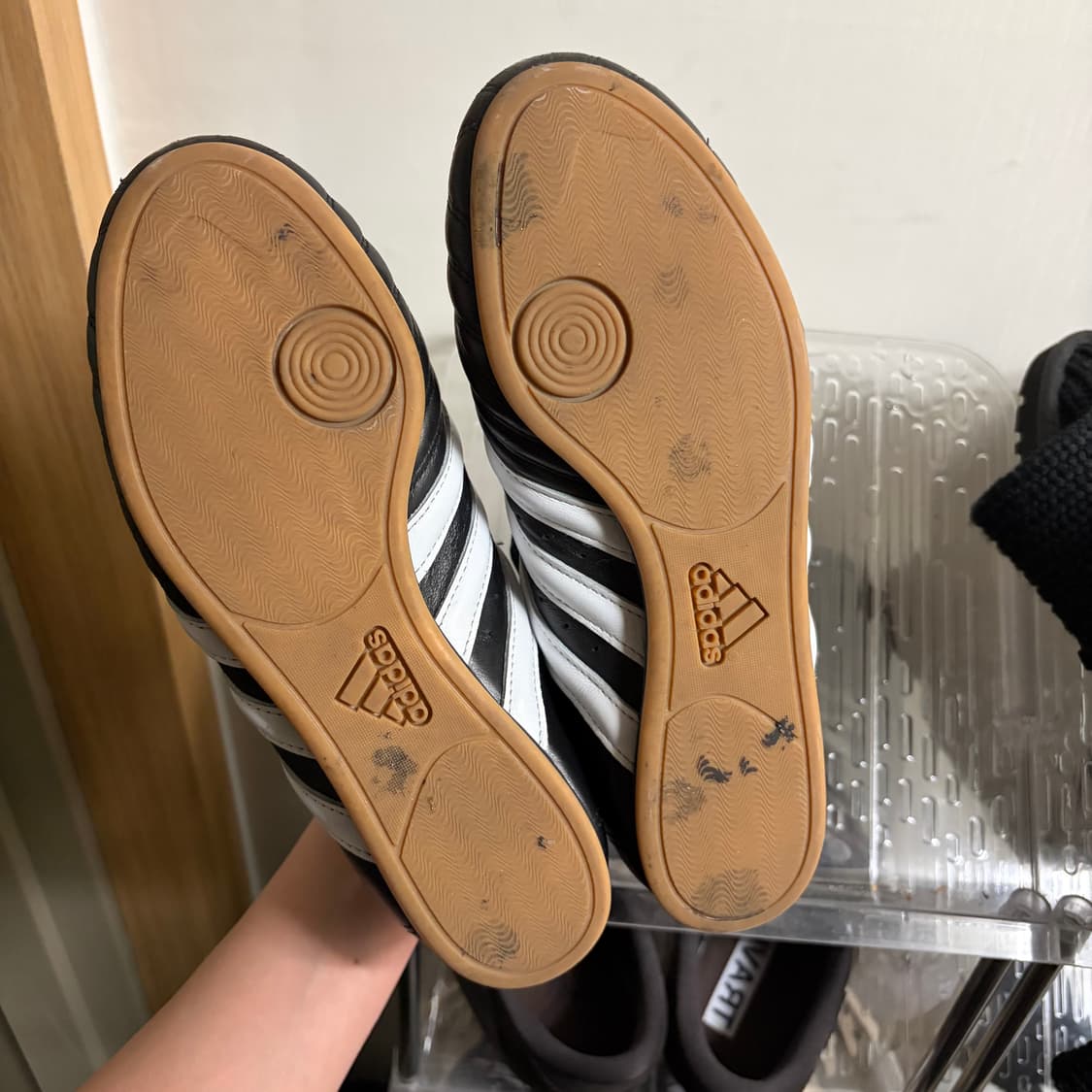 아디다스 태권도 코어 블랙 클라우드 화이트 상품이미지5