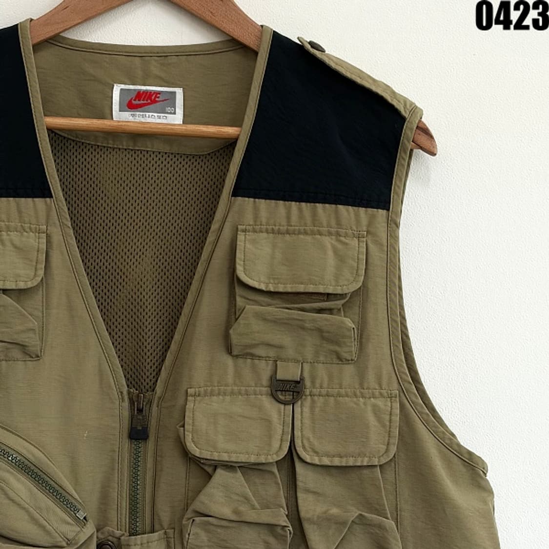 나이키 삼나스포츠 빈티지 멀티 포켓 베스트 100 0423 상품이미지2