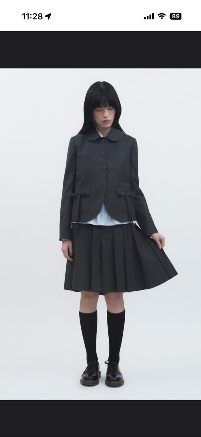 뚜오미오 라운드 카라 자켓 (새상품) 상품이미지1