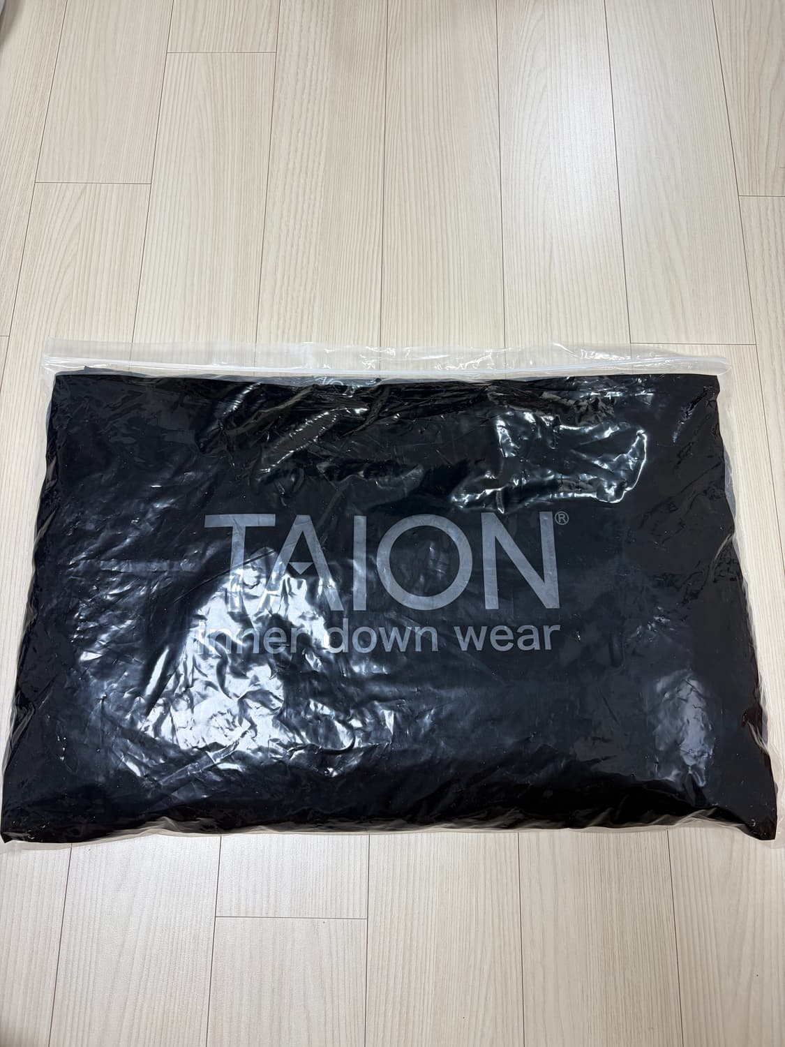 [XL] 타이온 크루넥 버튼다운 경량패딩 새상품 상품이미지3