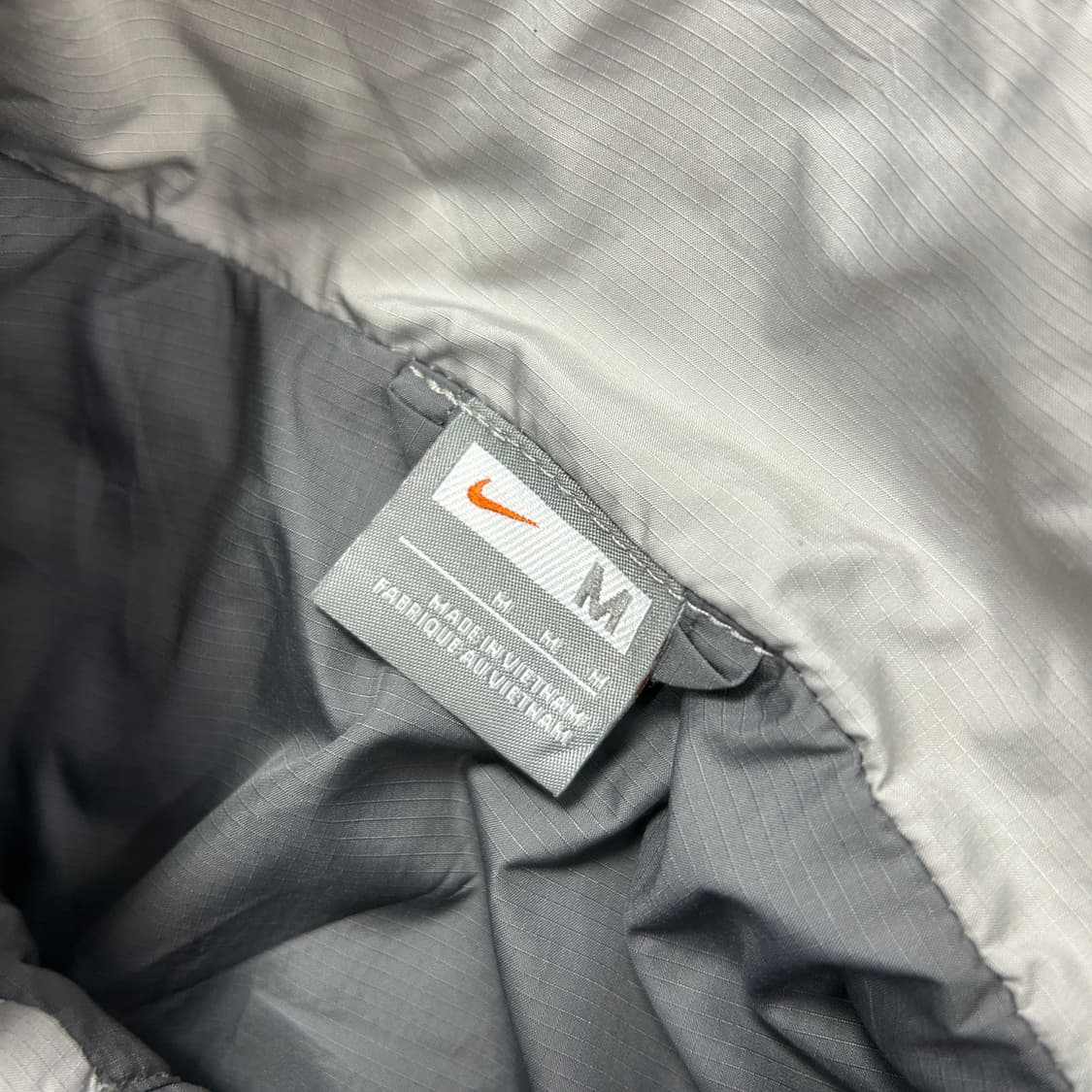 나이키 그레이 올드스쿨 바람막이(M) 상품이미지2