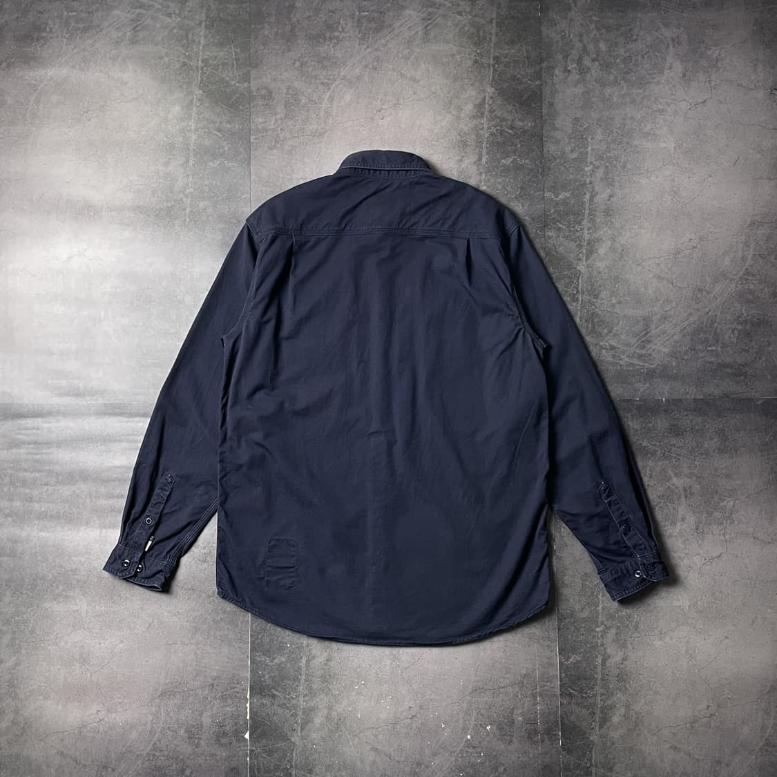 CARHARTT 칼하트 빈티지 네이비 플랩포켓 워크 셔츠 A00884 상품이미지6