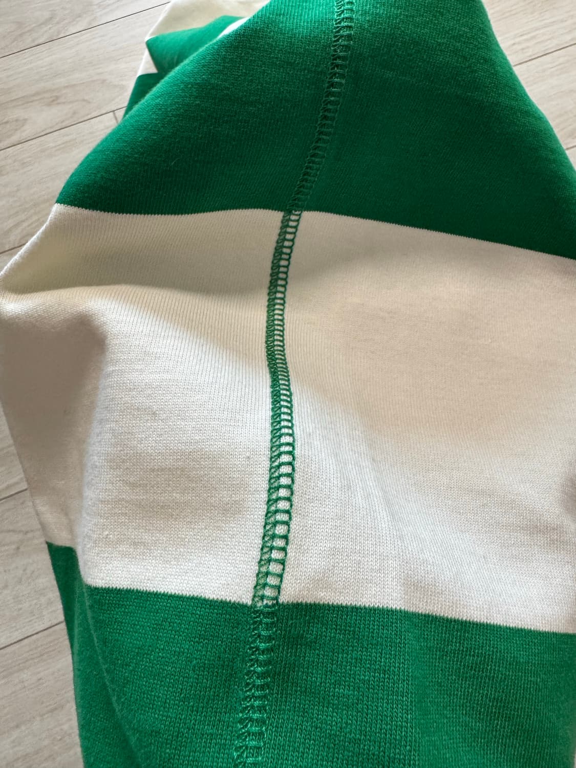 드레익스 와이드 스트라이프 헤비 하이킹 티 XL (새싱품) 상품이미지6