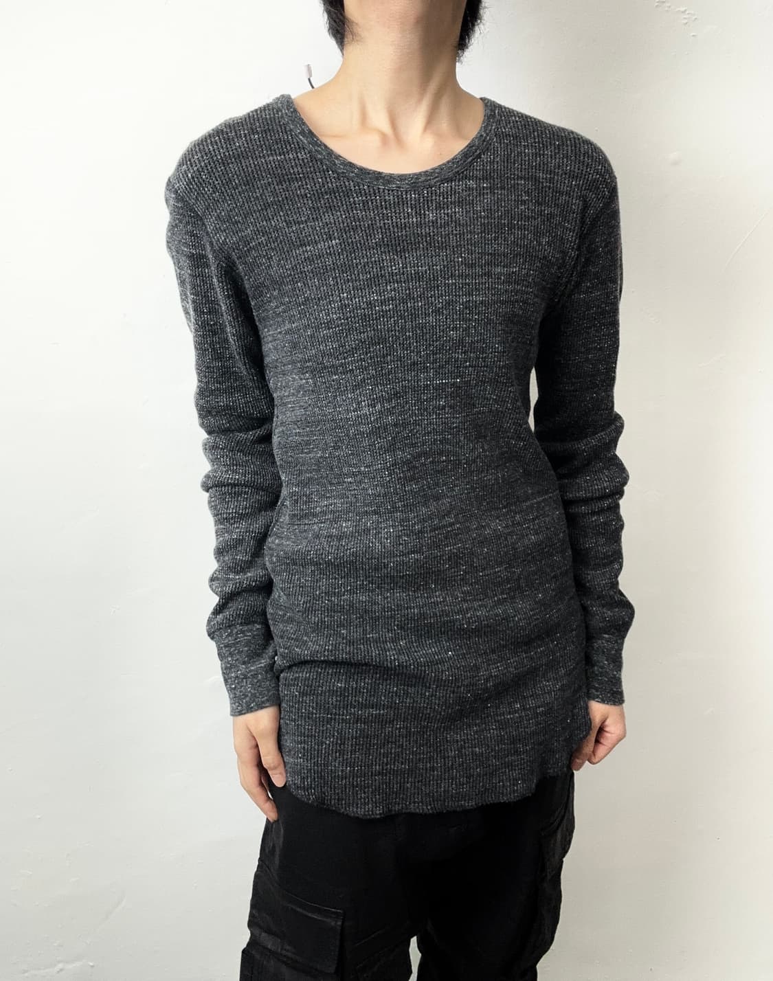Kazuyuki Kumagai Attachment Cotton Waffl 상품이미지1
