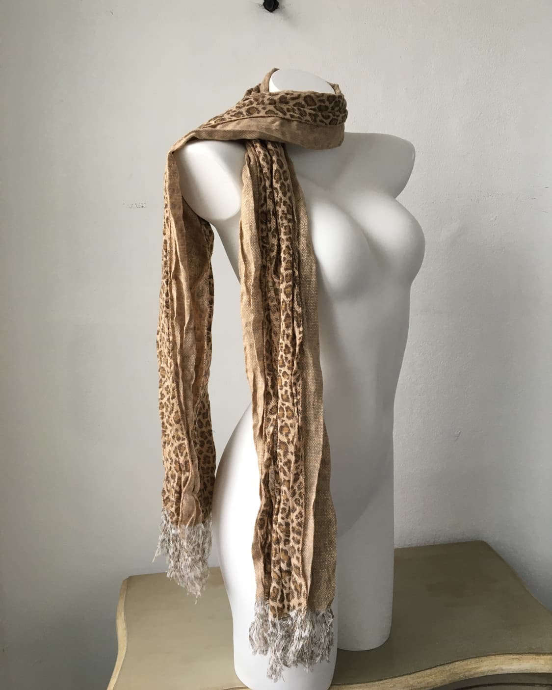 leopard pattern muffler 상품이미지3