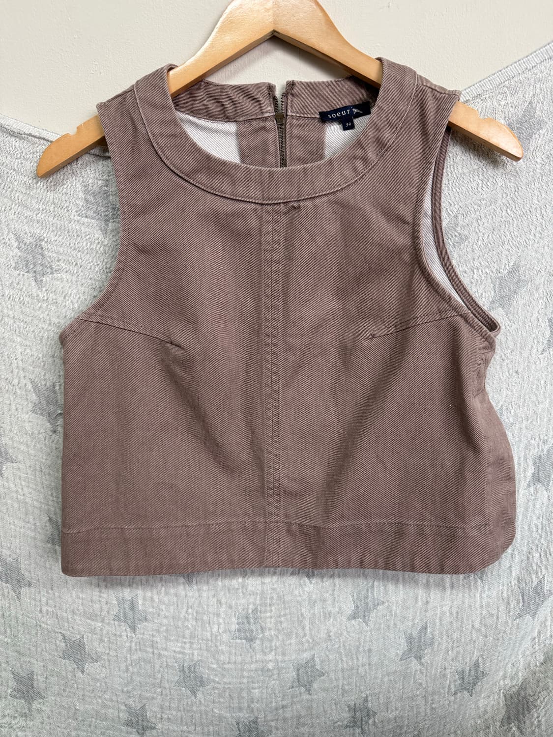 쉐르 데님 베스트  상품이미지1