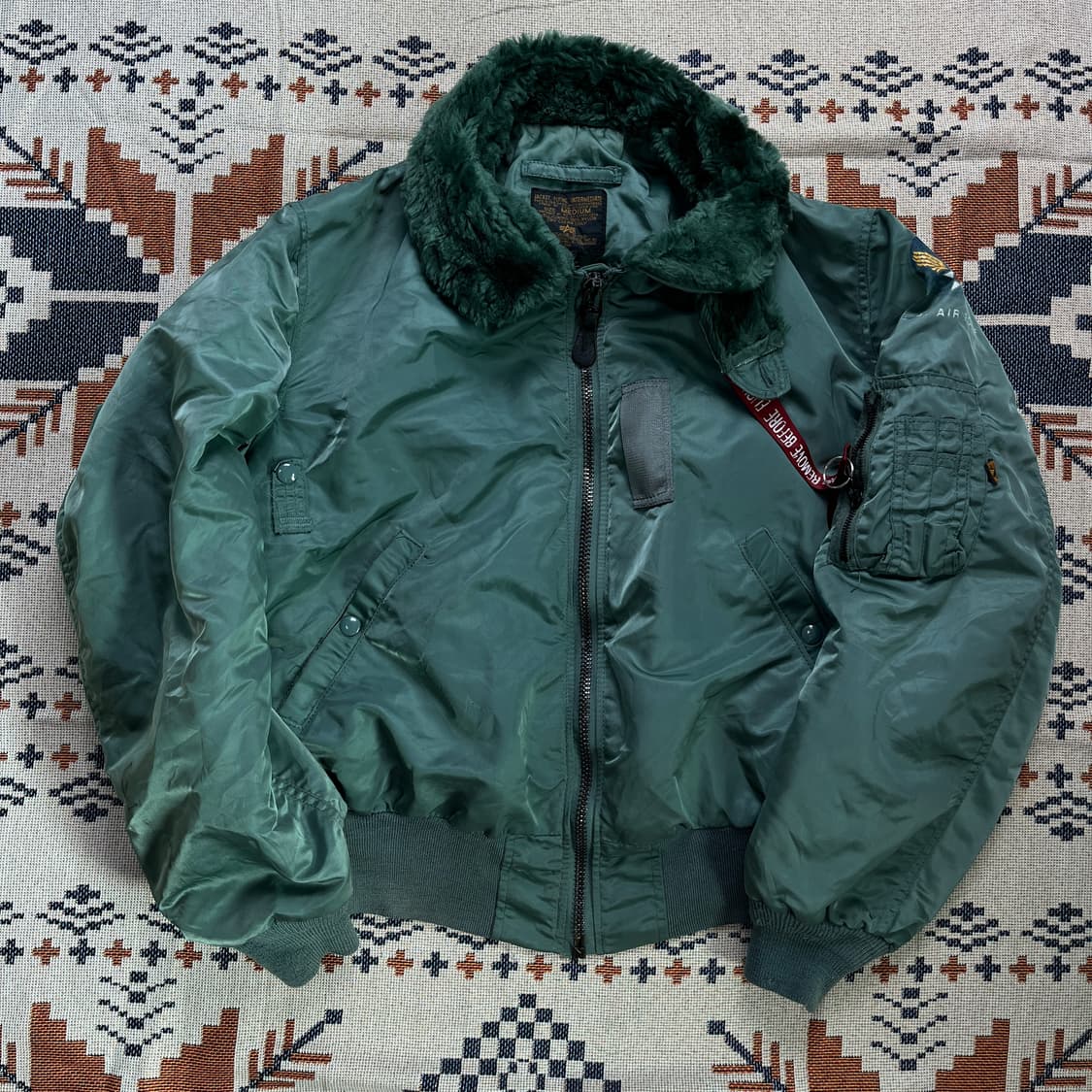 알파인더스트리 B-15D 항공점퍼(실측확인) 상품이미지1