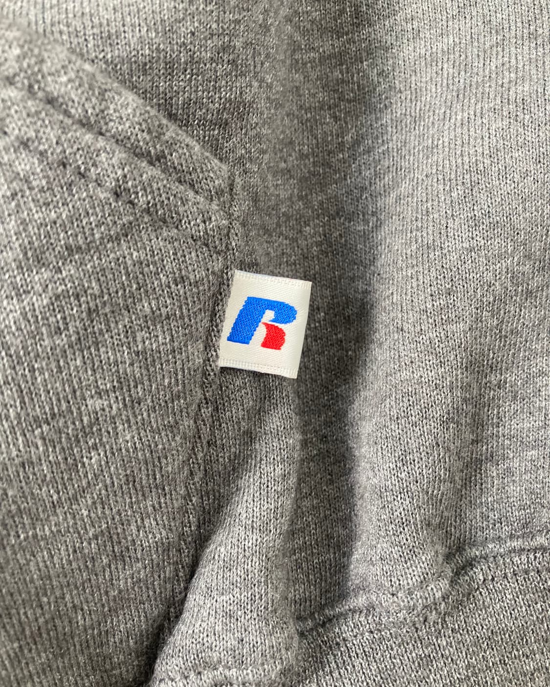 90s Russell Zip Up Hoodie (charcoal) 상품이미지5