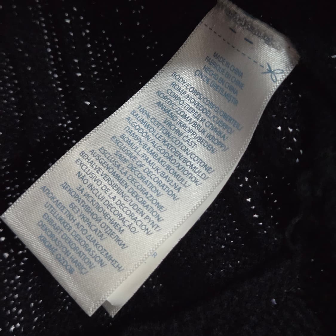 폴로랄프로렌 여아 코튼 케이블 셔링 니트 네이비 12M 상품이미지4