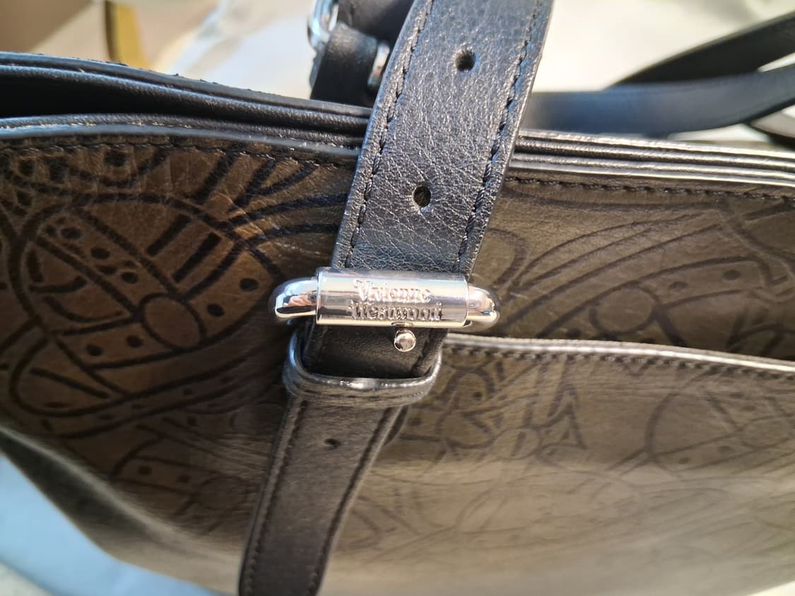 비비안웨스트우드 일본판 Arthur 토트백 (다크브라운) 상품이미지7