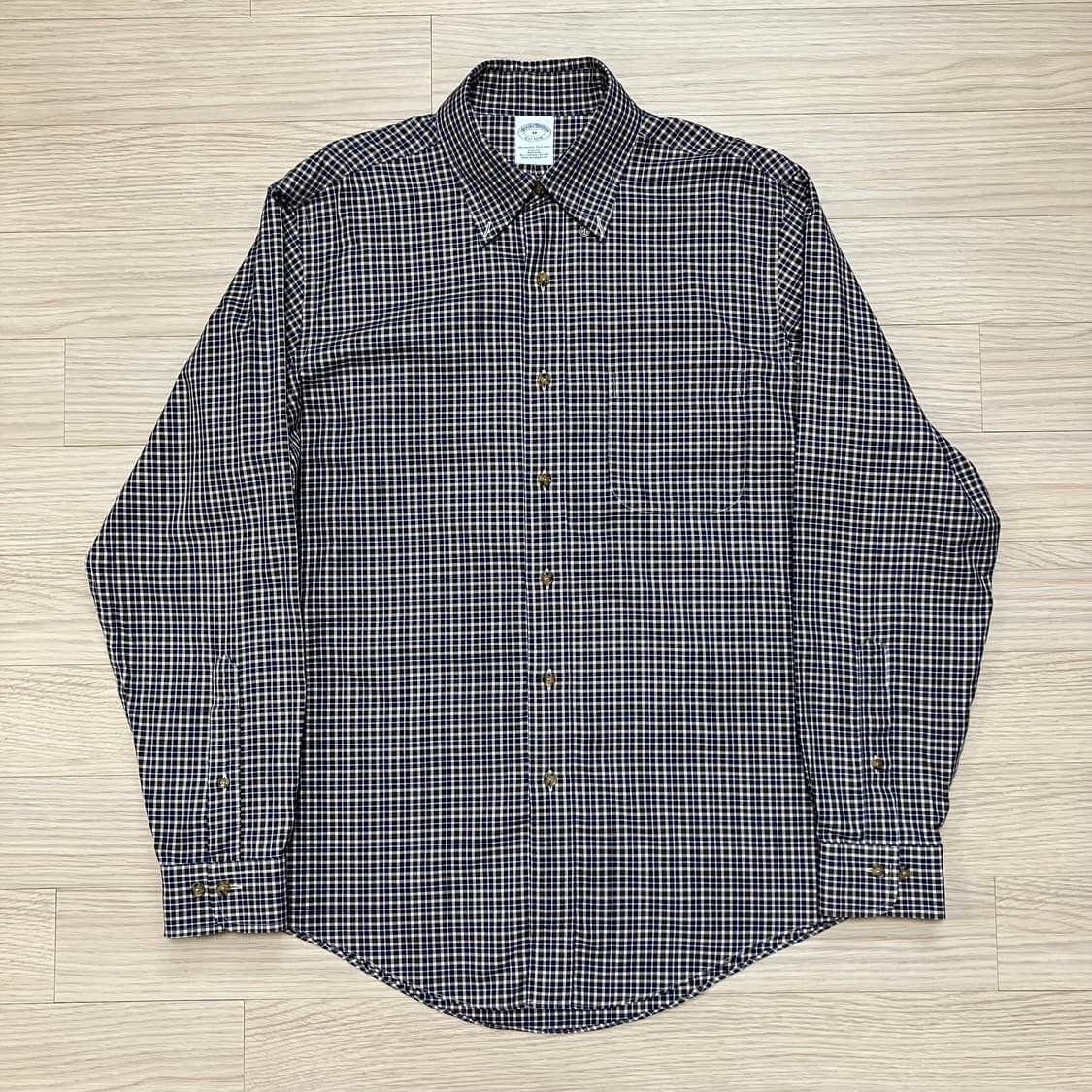 [Brooks Brothers] 브룩스 브라더스 수피마 체크 셔츠 상품이미지1