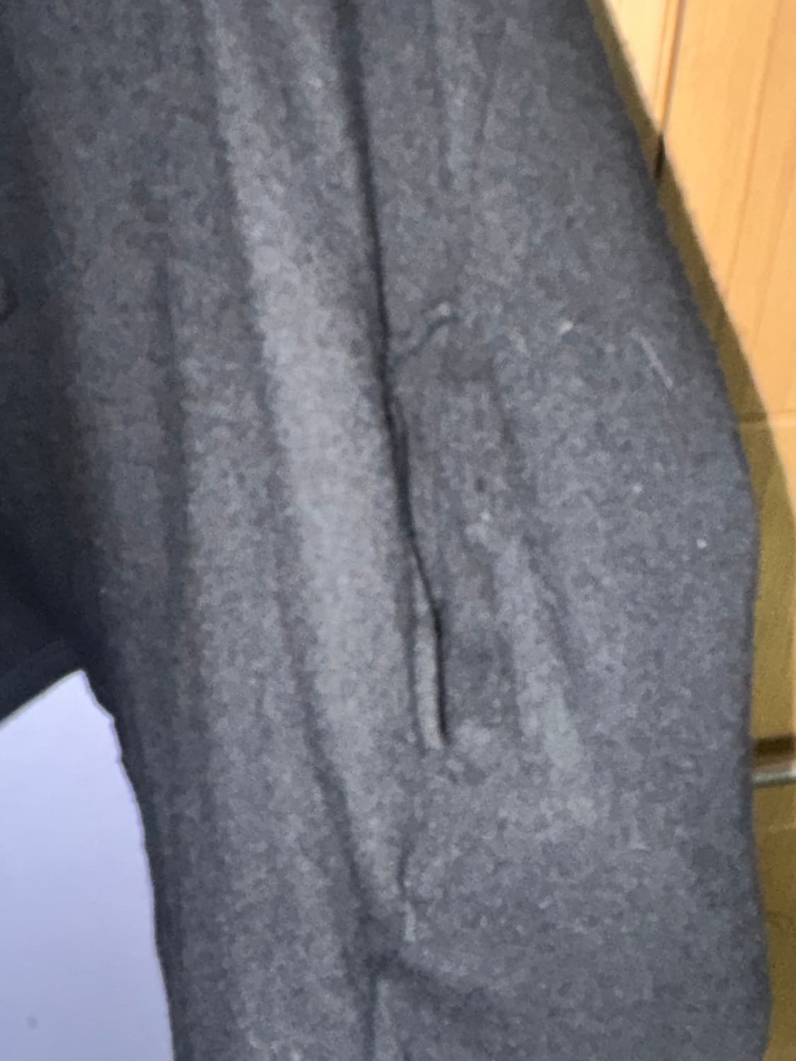 요지 야마모토 스카프 니트 블랙 상품이미지6