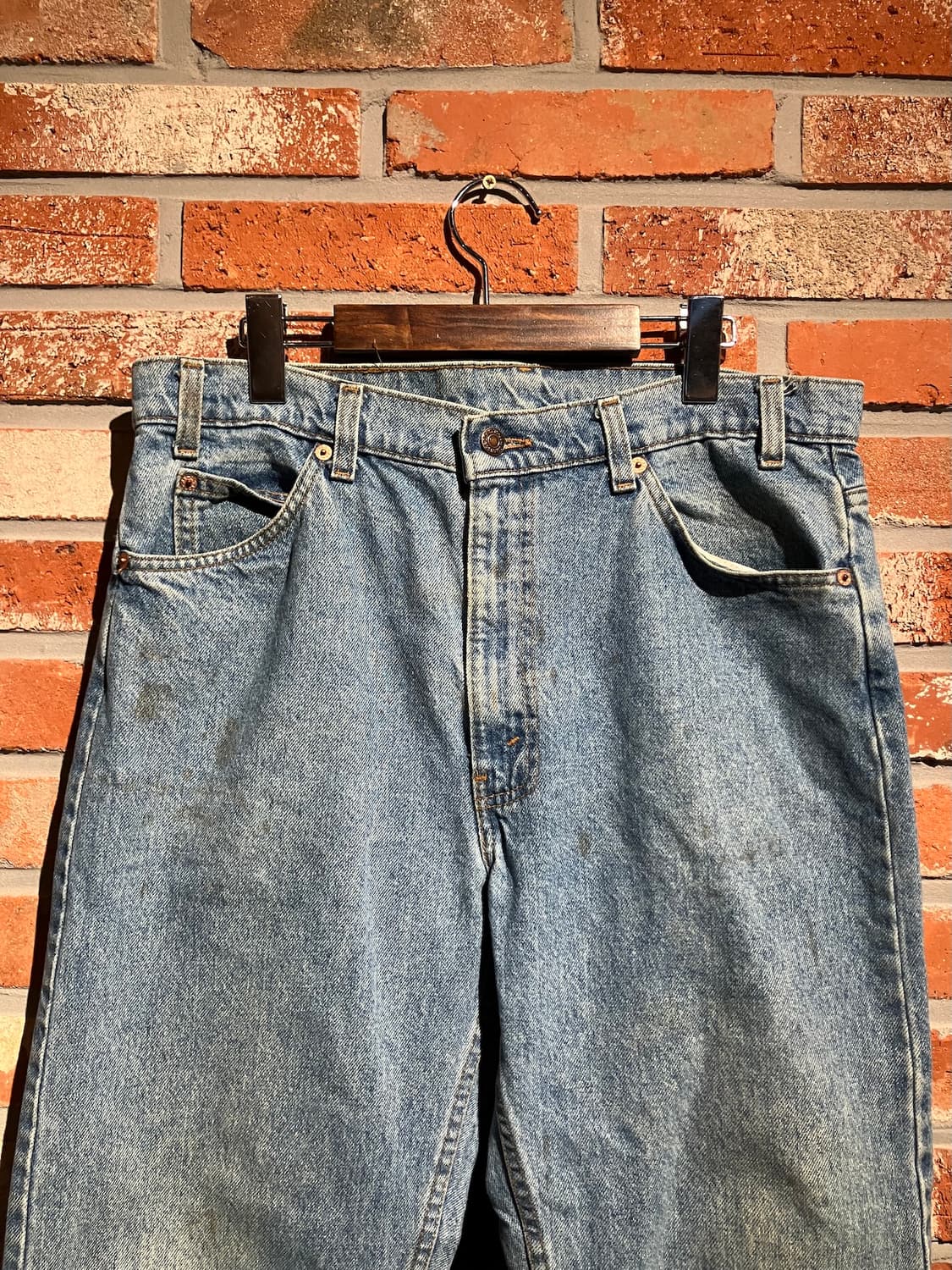 90s USA 빈티지 리바이스 505 데님 팬츠 상품이미지3