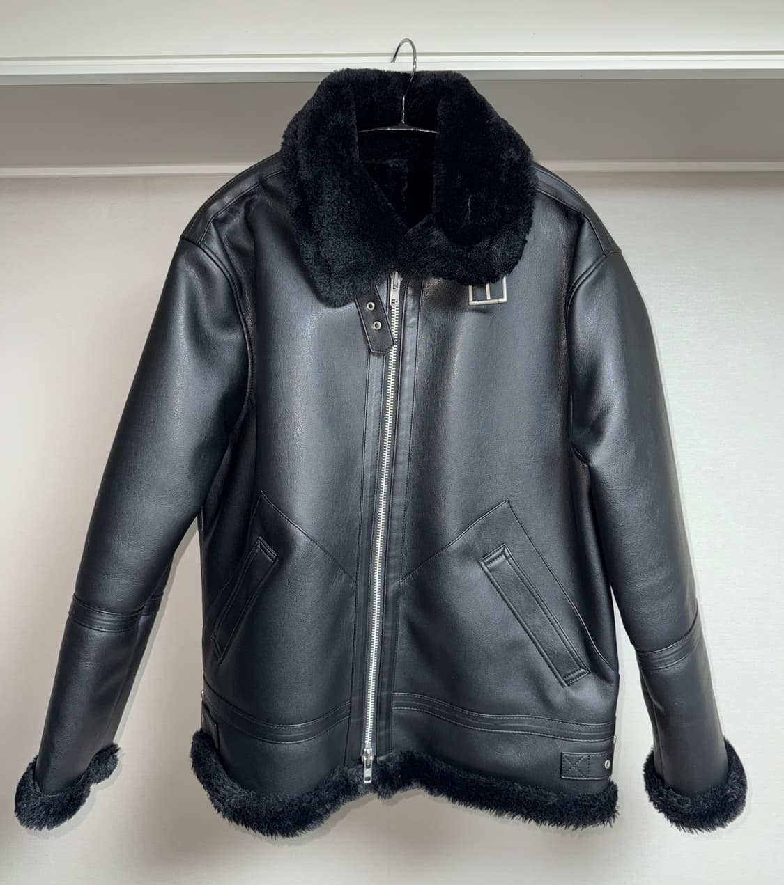 도프제이슨 솔리드 무톤 무스탕 상품이미지3