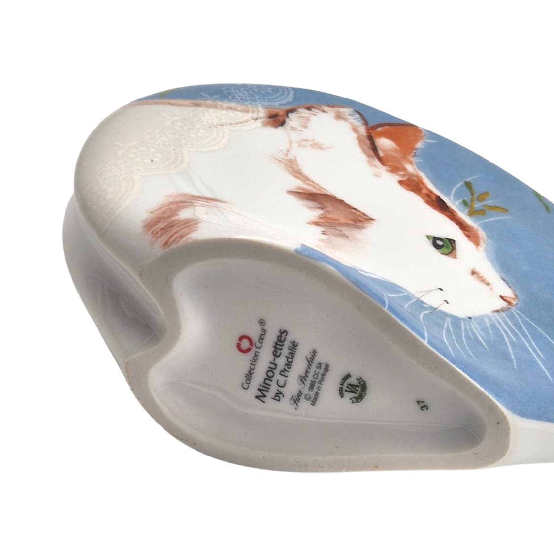 89s 포르투갈 비스타 도자기 고양이 화병 상품이미지5
