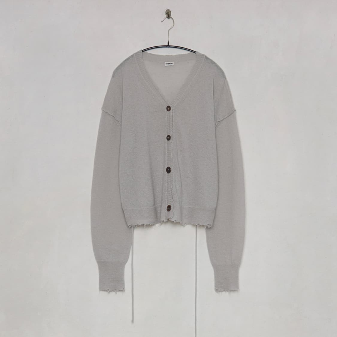 더일마 스트링 가디건 그레이 상품이미지1