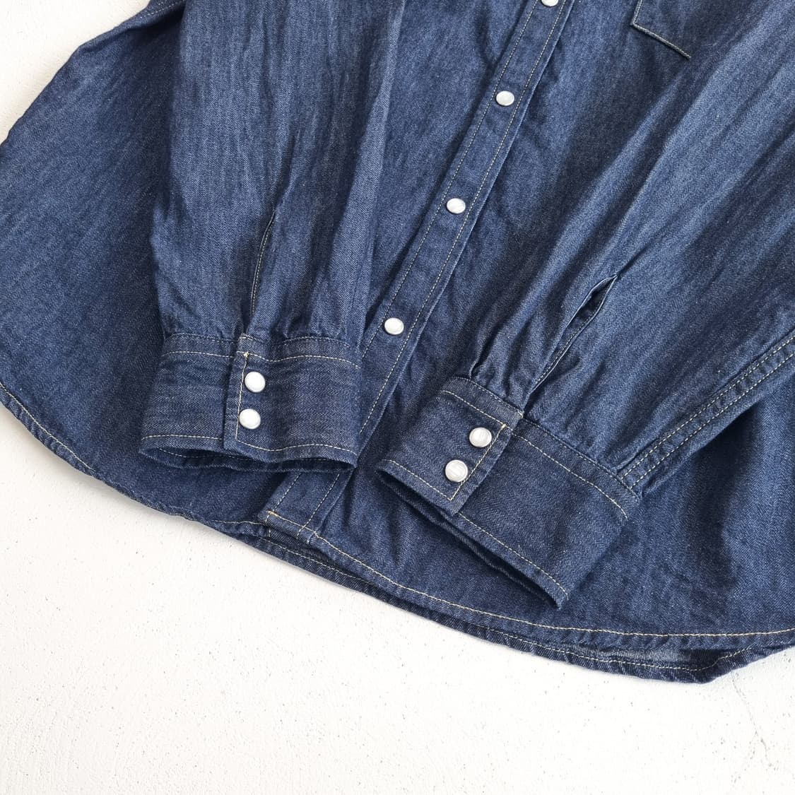 LEVIS 리바이스 웨스턴 데님셔츠 - XL 상품이미지6