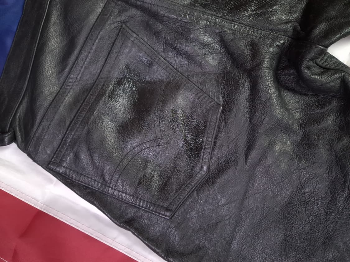 오리지날 일본판 두카티 우먼용(공용) 리얼레더 라이더 팬츠 상품이미지3