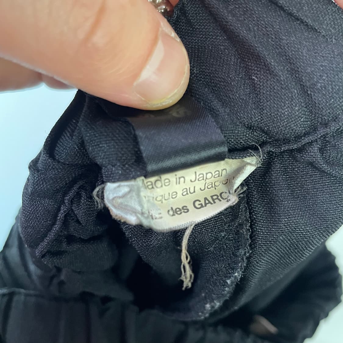 꼼데가르송 밴딩 사루엘 팬츠 상품이미지9