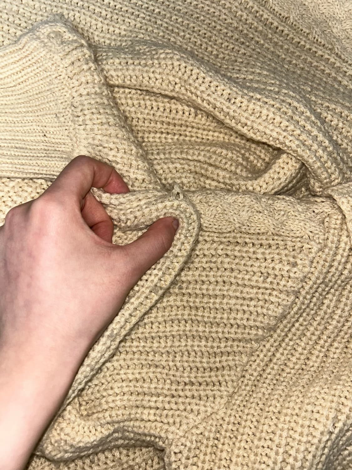 엑시즈팜 모리걸 꽈베기 리본 니트 상품이미지3