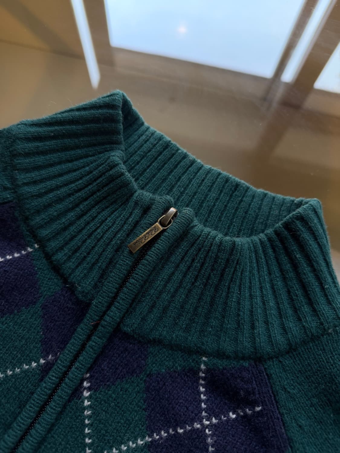 브룩스 브라더스 짚업 니트 100 상품이미지7