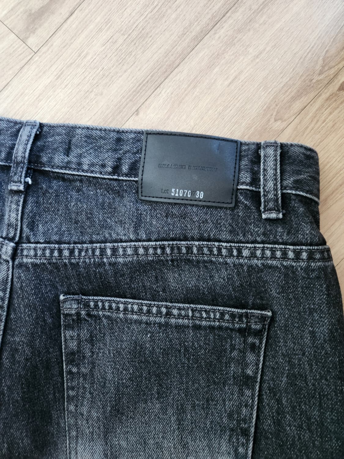 브랜디드 51070 콘블랙 데님 청바지 상품이미지6