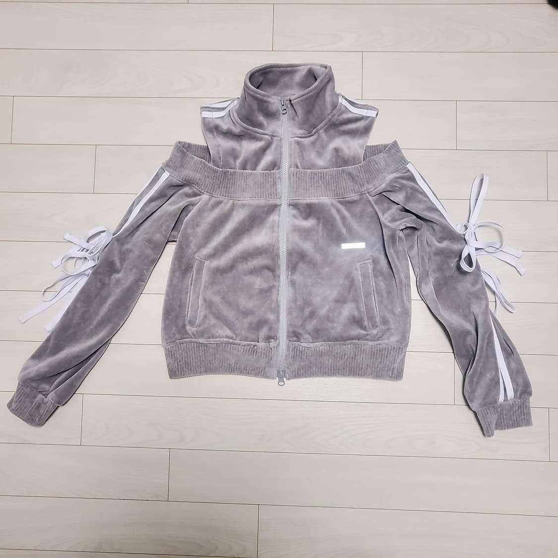 낫노잉 Not knowing 아이브 장원영 벨루아 리본  트랙탑 상품이미지6