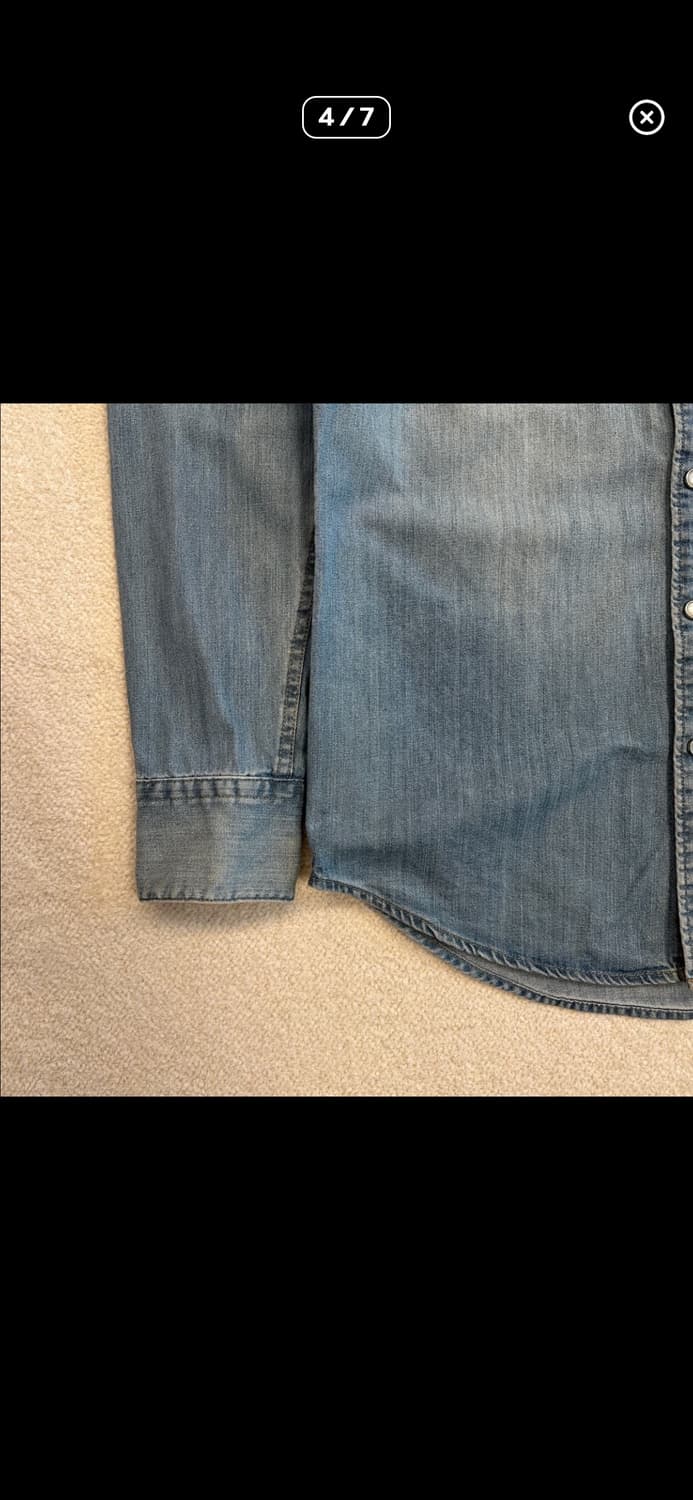 리바이스 웨스턴 셔츠 상품이미지3