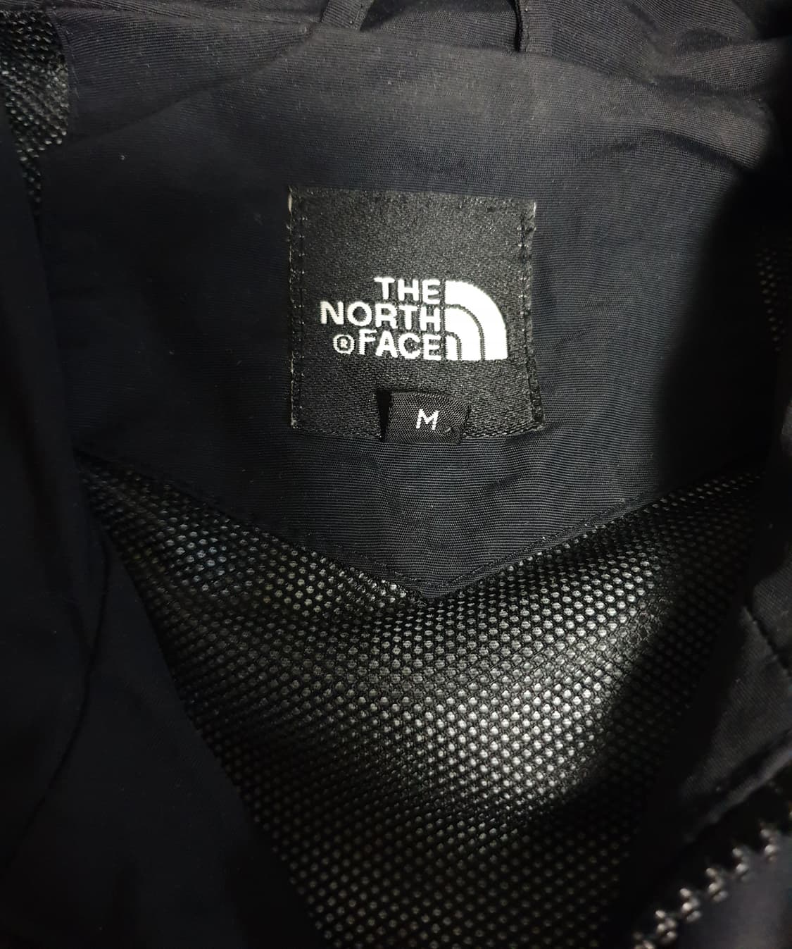 노스페이스 어깨포켓 후드 바람막이 집업 자켓 블랙 (M) 상품이미지3