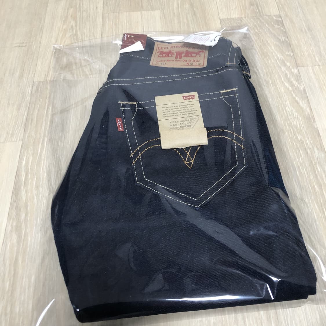 (30) 새상품 리바이스 타입원 2003 한신 타이거즈 우승 기념 팬츠 상품이미지10