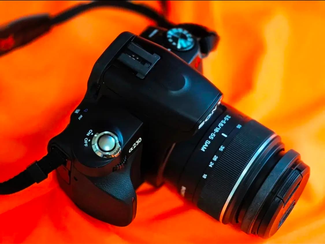 소니 Alpha a230 DSLR 카메라 풀세트 상품이미지4